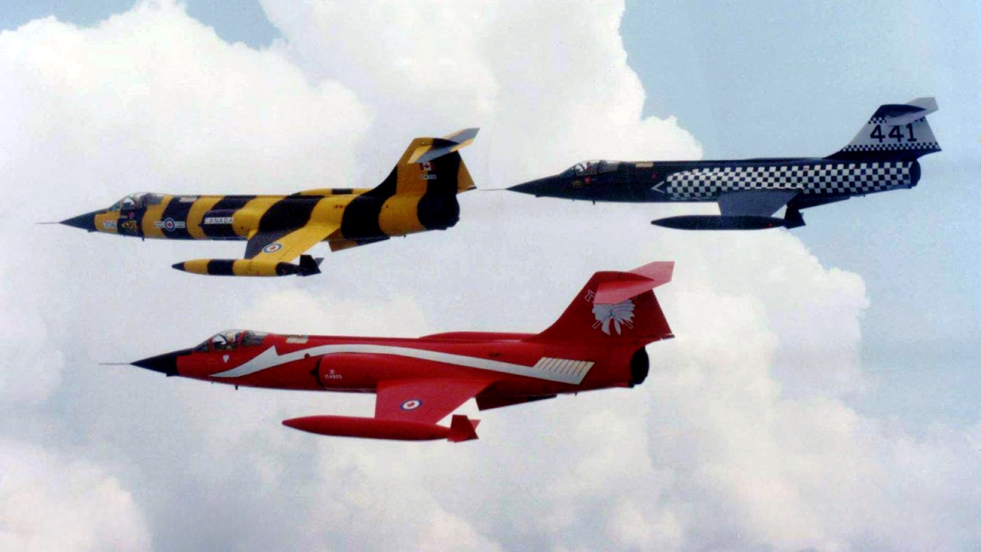 CF-104s from my Canadian Forces Base CFB Baden-Söllingen (EDSB), West Germany